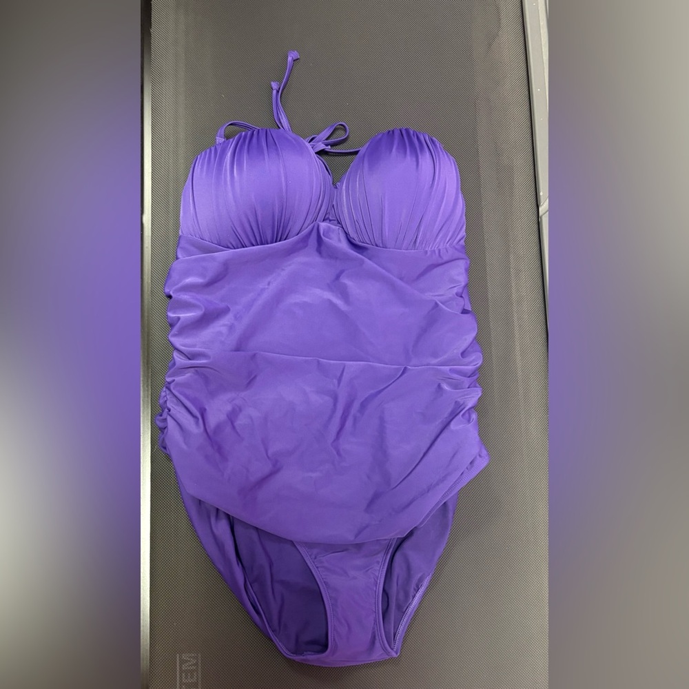 Old Navy Purple One Piece Swimsuit *New*